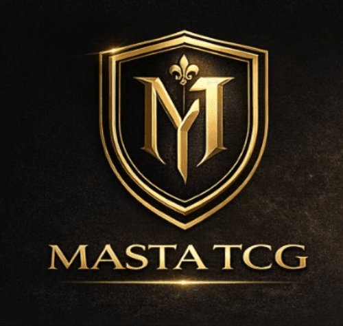 MASTA TCG — gold shield monogram